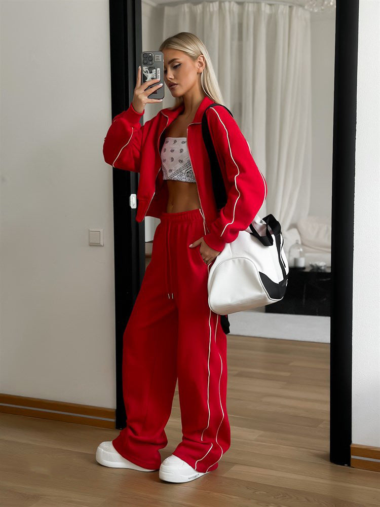 AVALA Striped Tracksuit