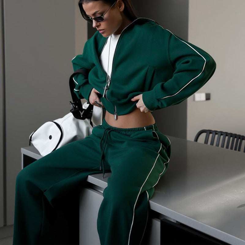 AVALA Striped Tracksuit