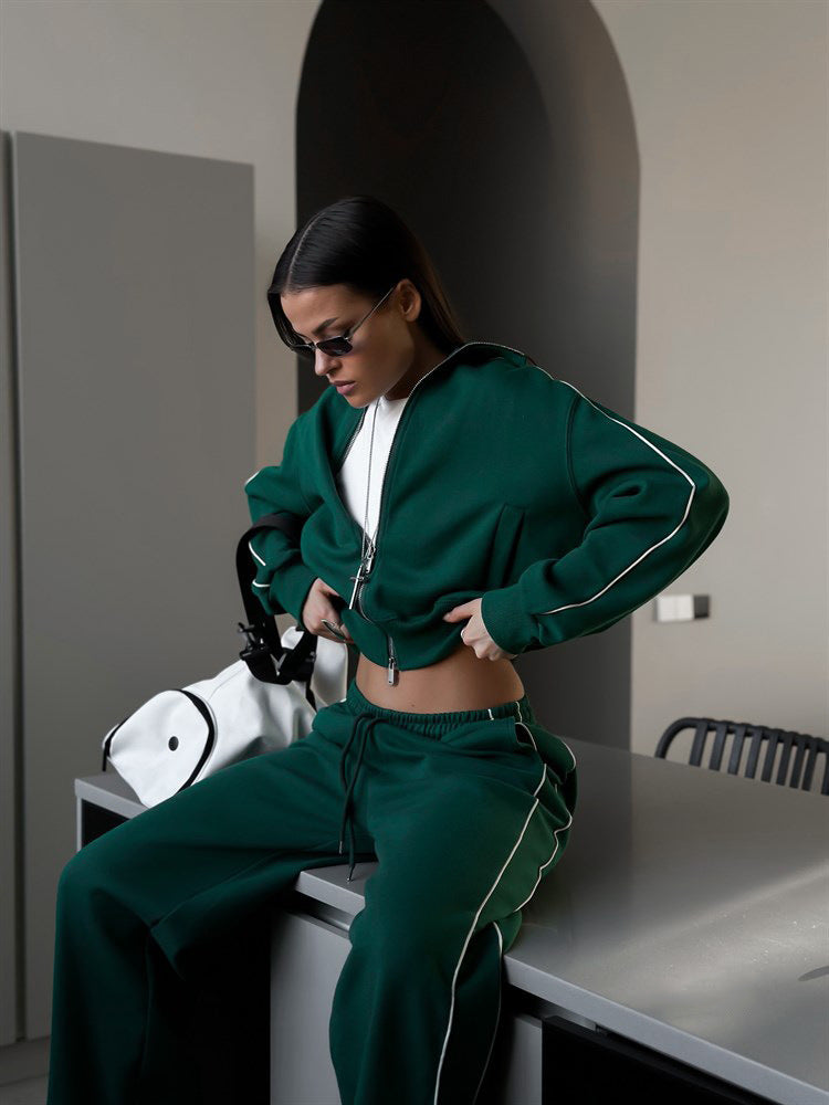 AVALA Striped Tracksuit